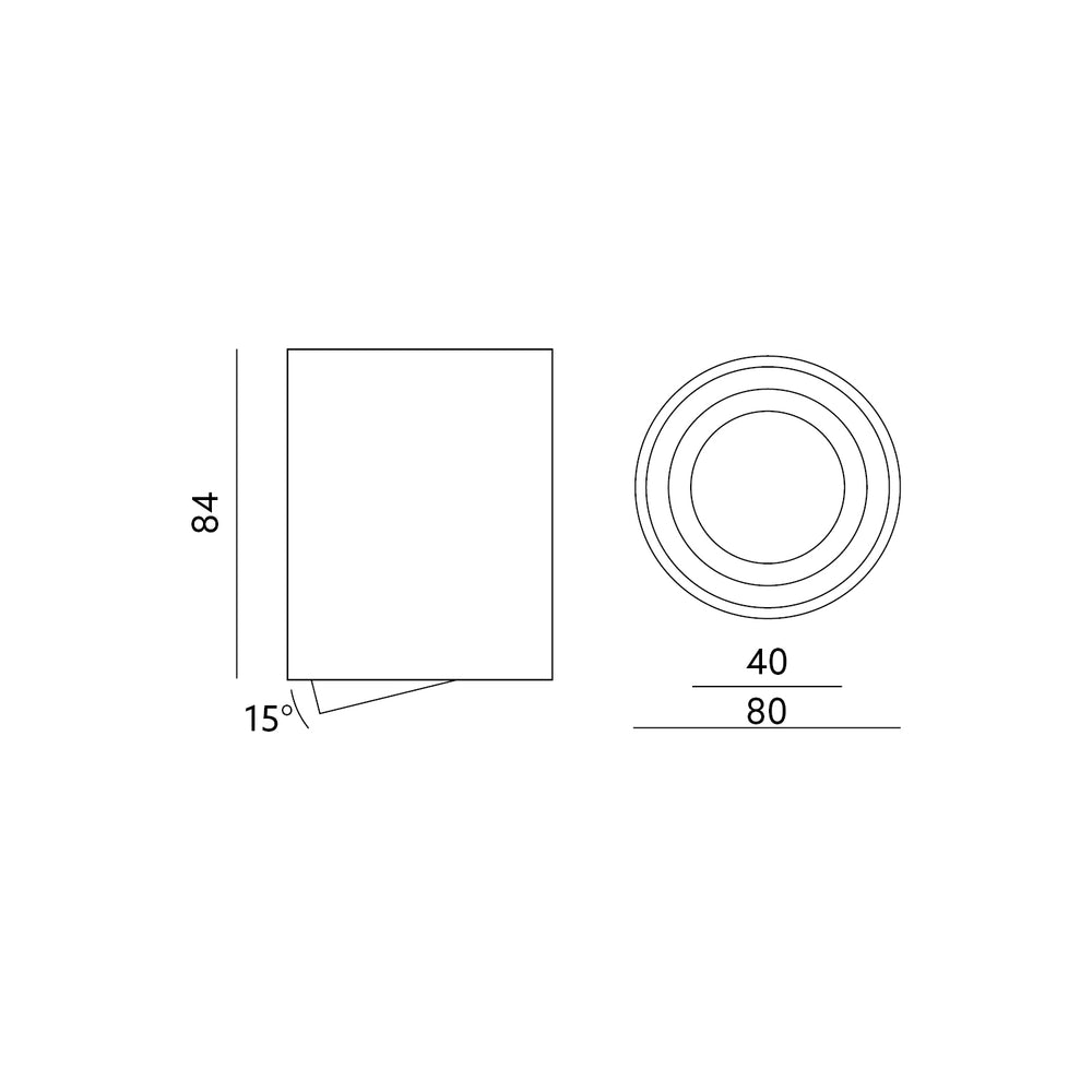 Downlight OH36 chrome Kobi