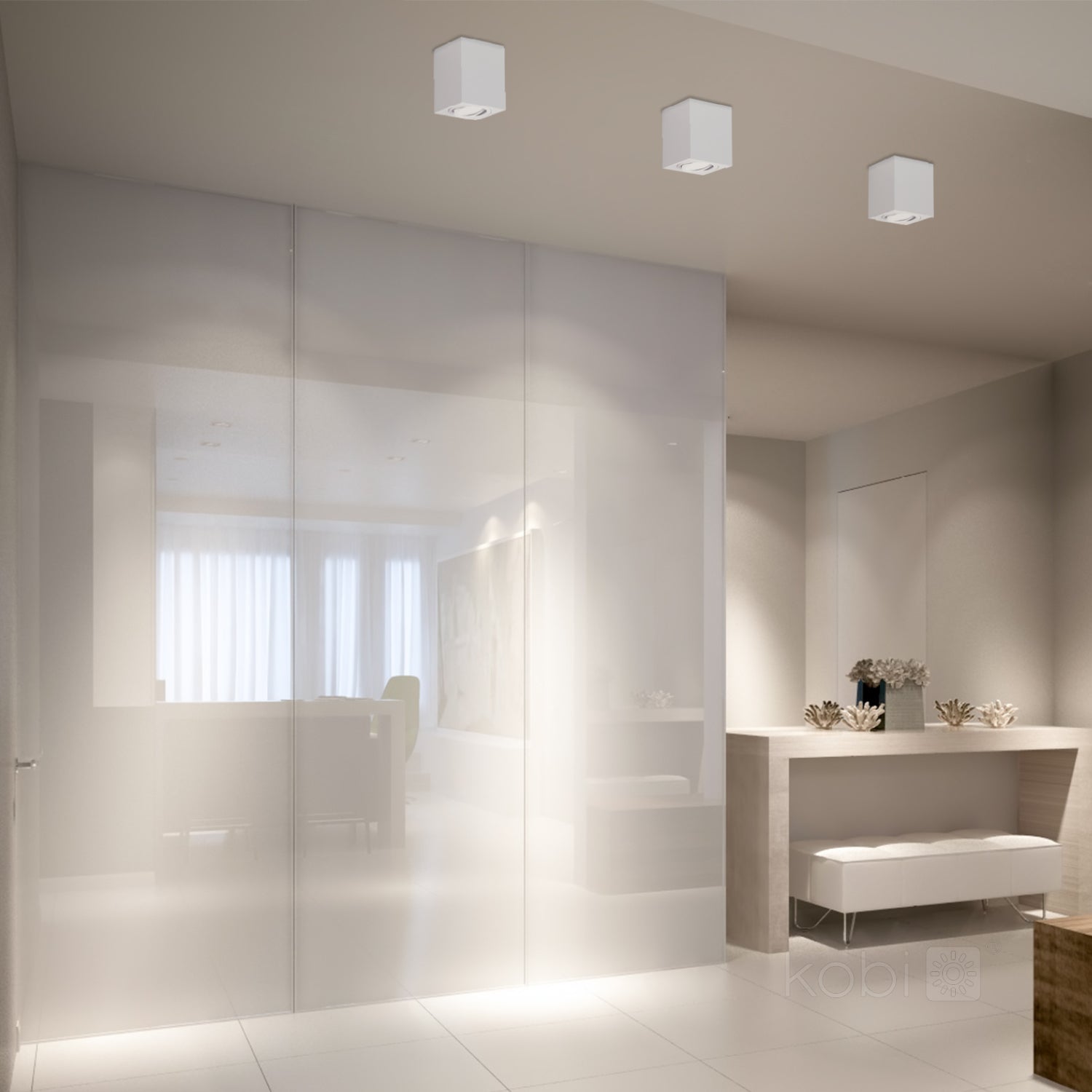 Downlight OH37 white Kobi