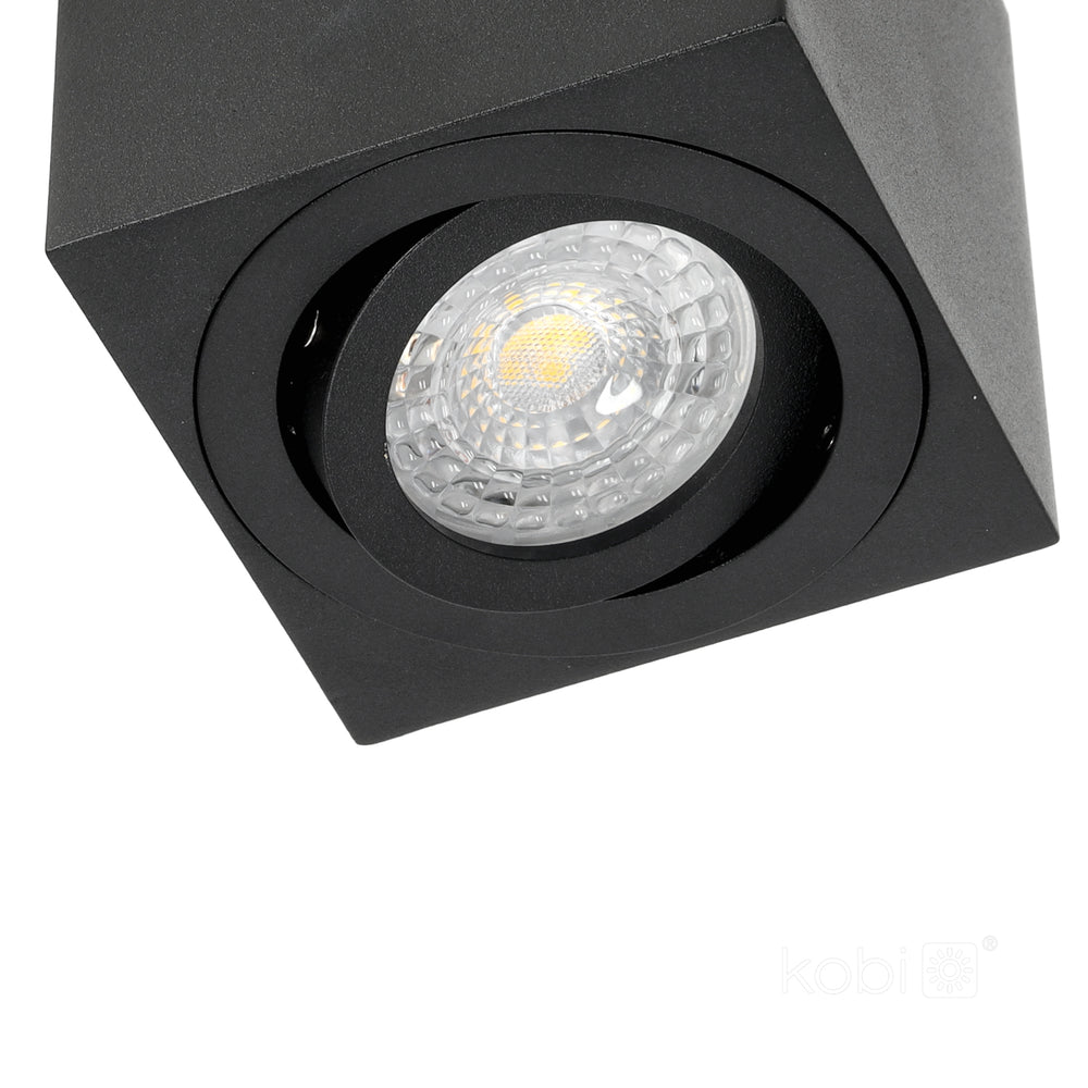 Downlight OH37L black Kobi
