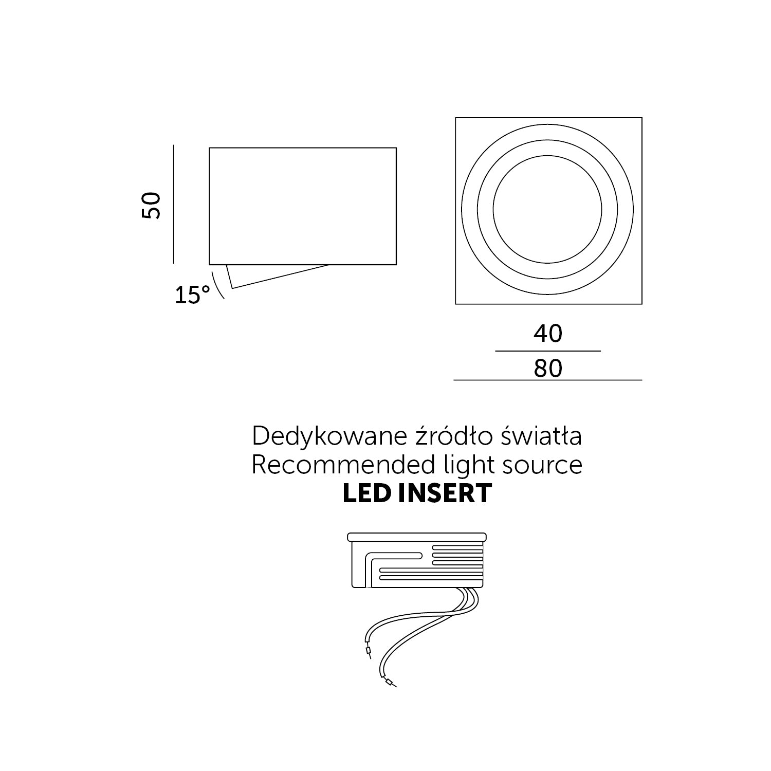 Downlight OH37S chrome Kobi