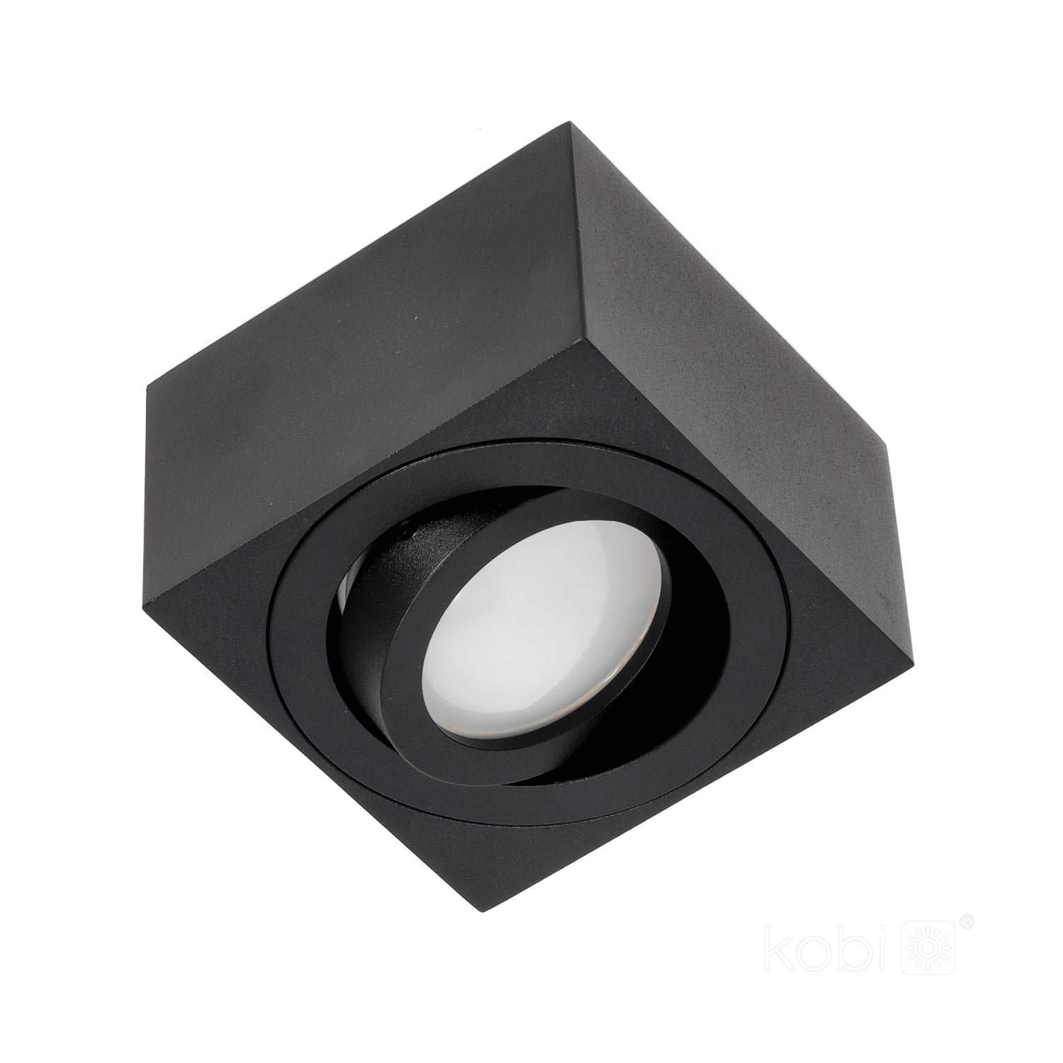 Downlight OH37S black Kobi