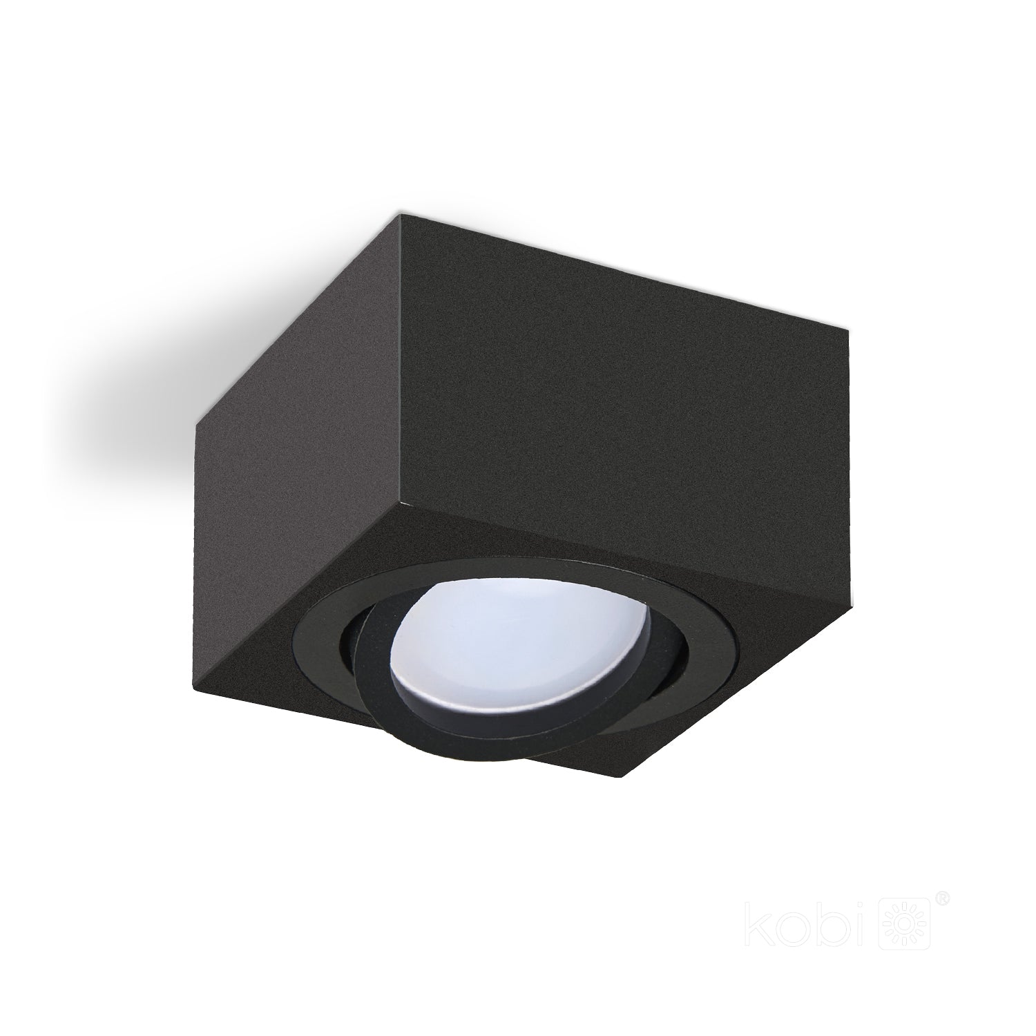 Downlight OH37S black Kobi