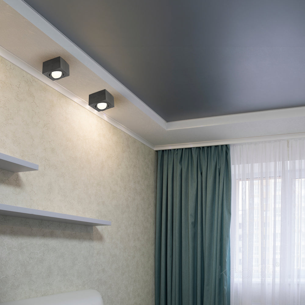 Downlight OH37S black Kobi