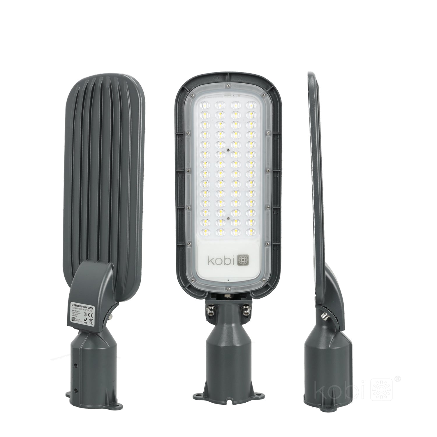 Street light LED BRELUXO 100W 4000K IP65 Kobi Premium