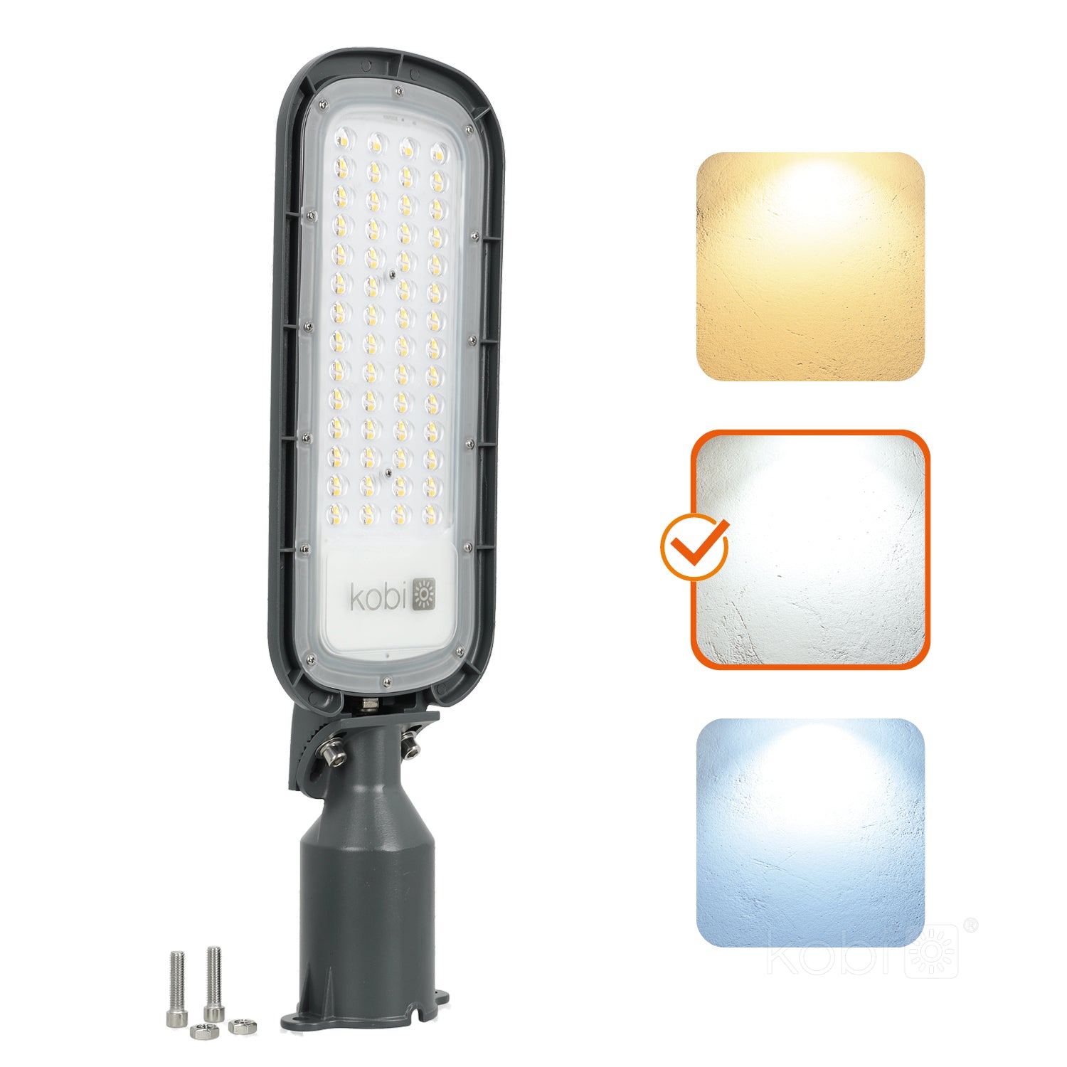 Street light LED BRELUXO 100W 4000K IP65 Kobi Premium