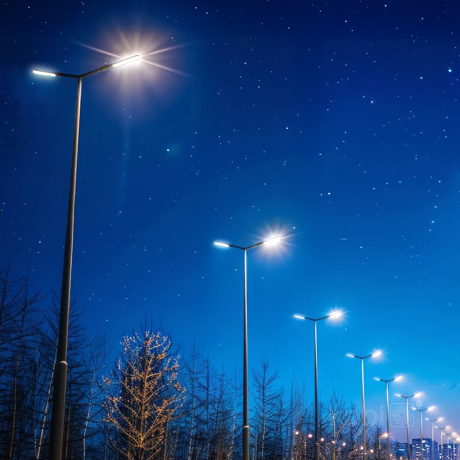 Street light LED BRELUXO 150W 4000K IP65 Kobi Premium