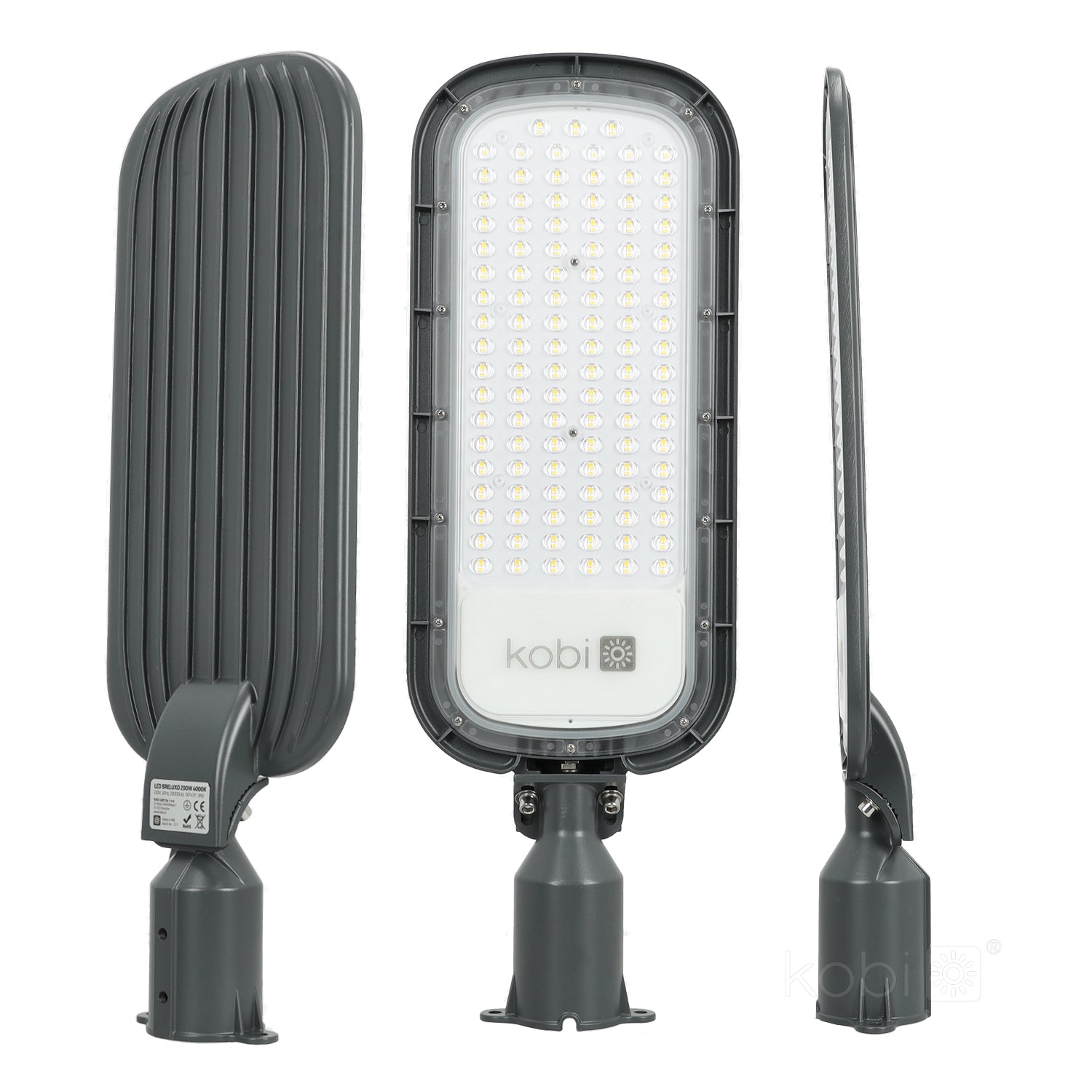 Street light LED BRELUXO 200W 4000K IP65 Kobi Premium