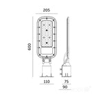 Street light LED BRELUXO 200W 4000K IP65 Kobi Premium