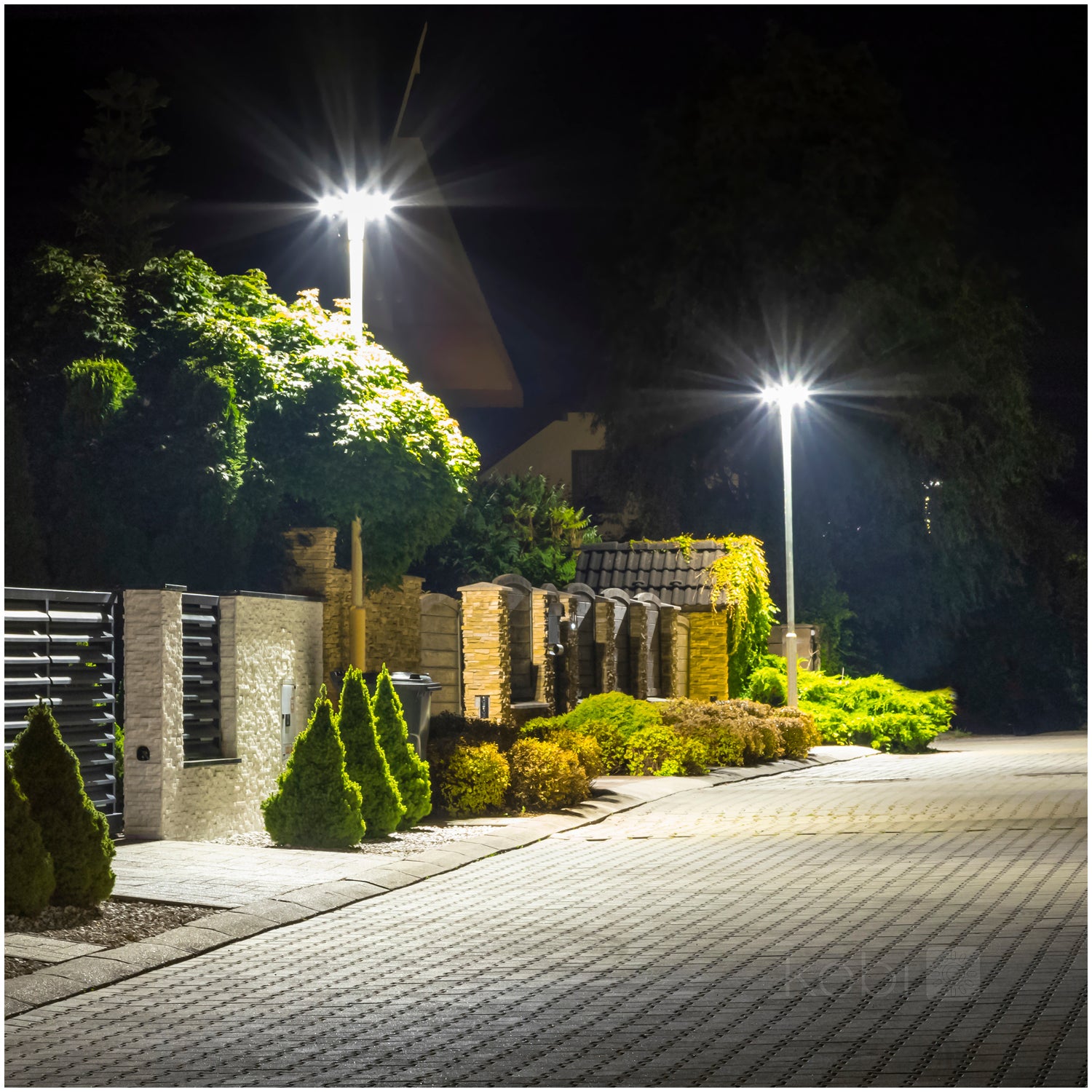 Street light LED VESPA 60W 4000K IP65 120°x80° Kobi Premium