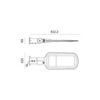 Street light LED VESPA PRO 100W 4000K IP66 Kobi Pro