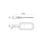 Street light LED VESPA PRO 150W 4000K IP66 Kobi Pro