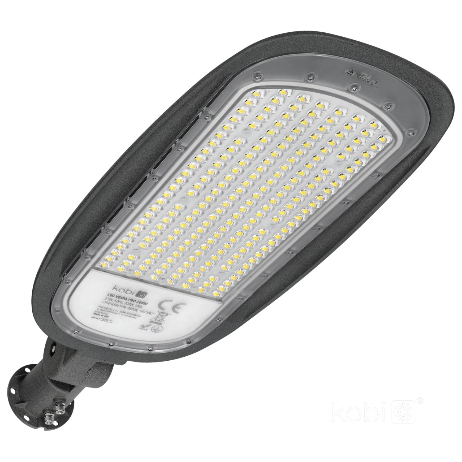 Street light LED VESPA PRO 200W 4000K IP66 Kobi Pro