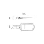 Street light LED VESPA PRO 200W 4000K IP66 Kobi Pro