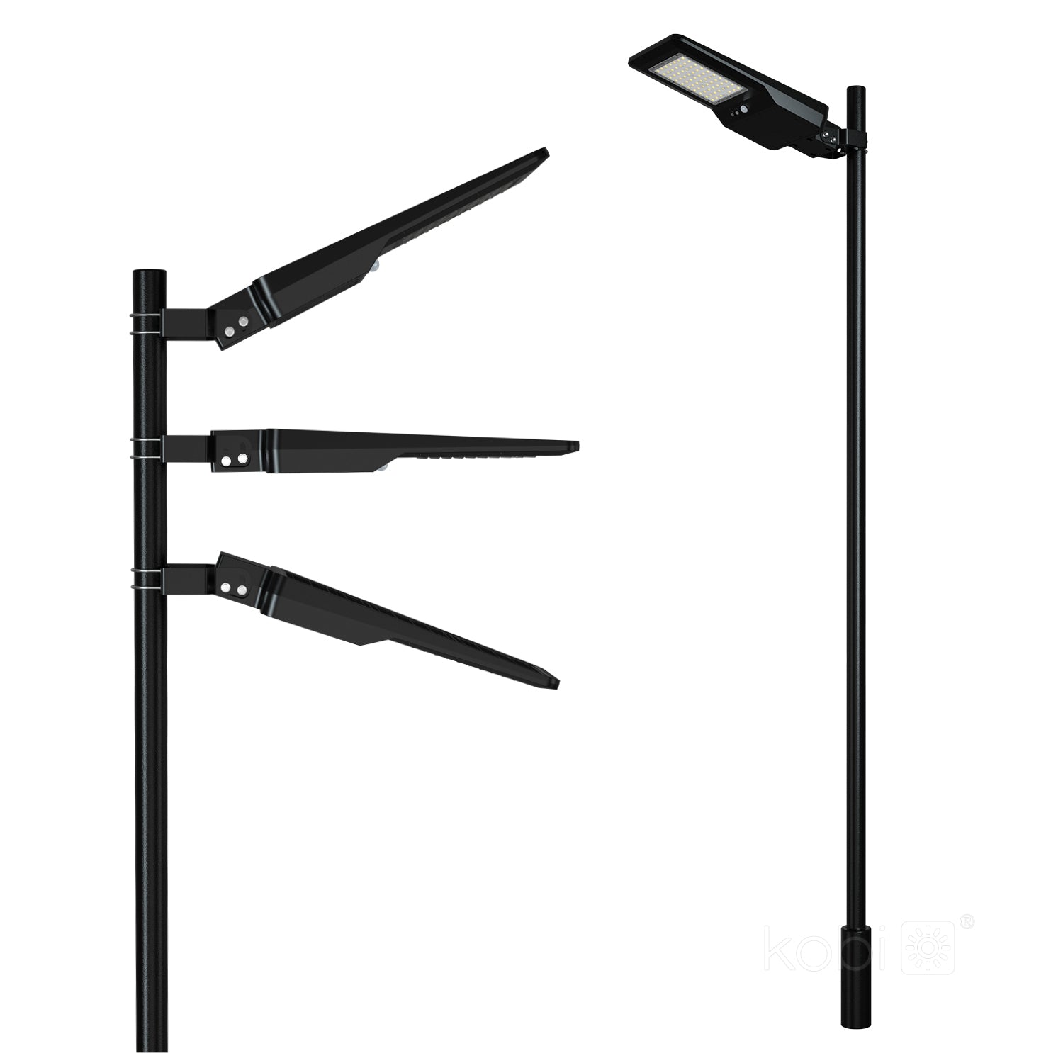 Solar street light LED STREET 20W 3CCT IP65 Kobi Premium