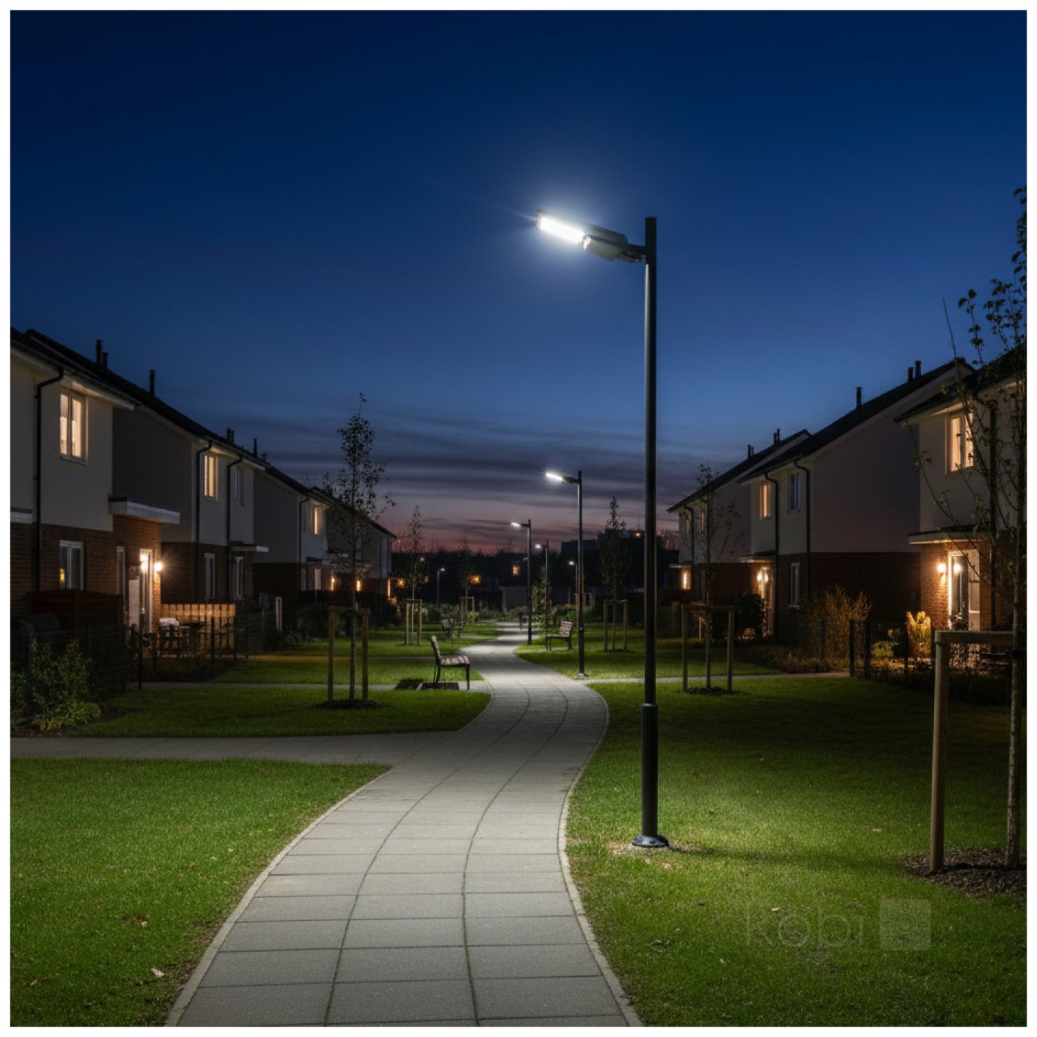 Solar street light LED STREET 40W 3CCT IP65 Kobi Premium