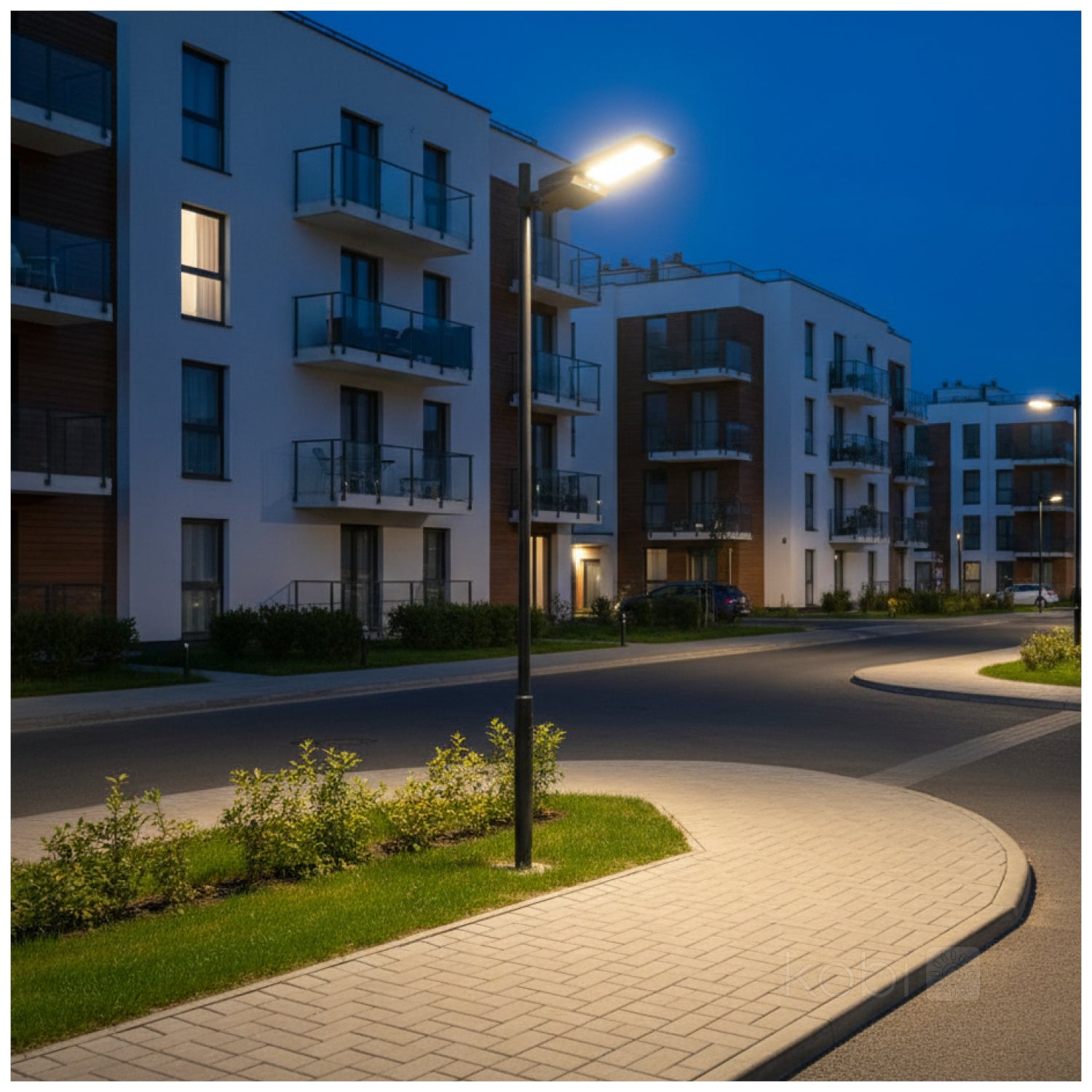 Solar street light LED STREET 40W 3CCT IP65 Kobi Premium