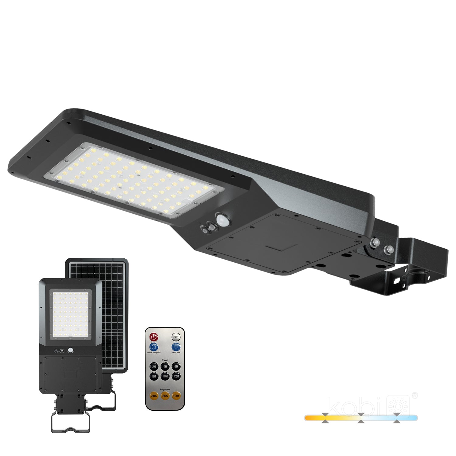 Solar street light LED STREET 40W 3CCT IP65 Kobi Premium