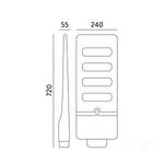 Street light Solar LED URBI 11W 6500K IP54 LED2B