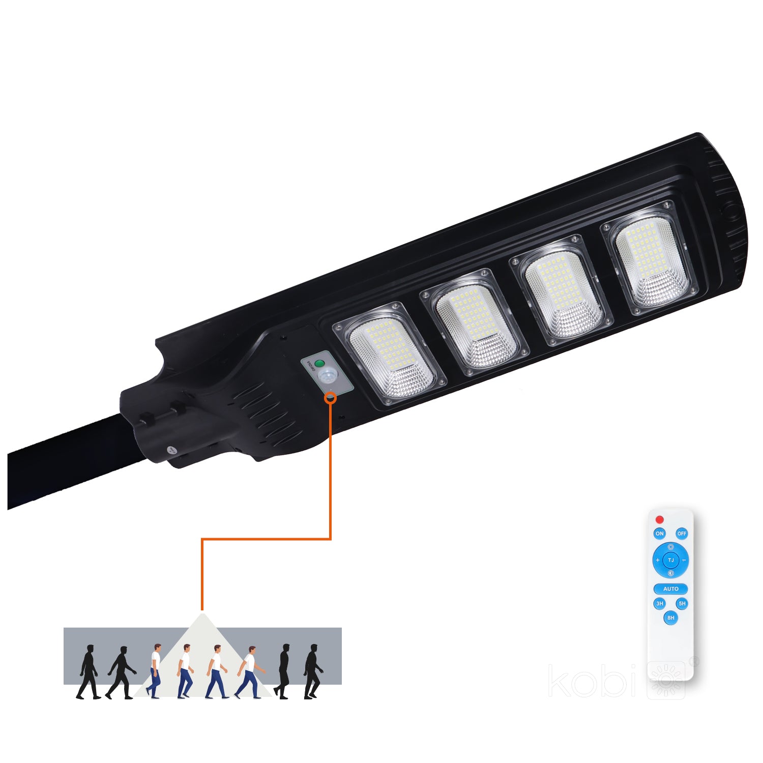 Street light Solar LED URBI 11W 6500K IP54 LED2B