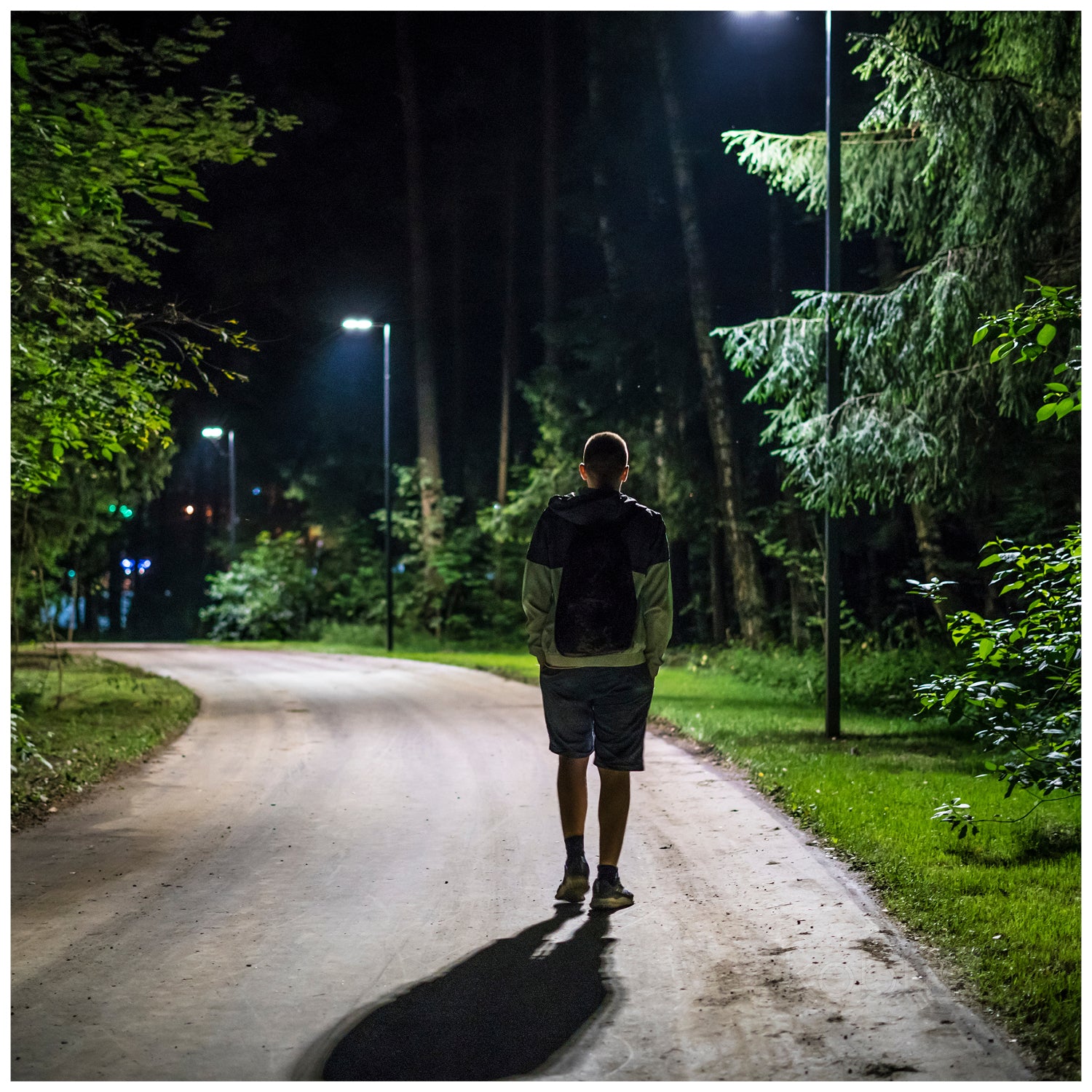 Street light with motion sensor Solar LED URBI 8W 6500K IP54 LED2B