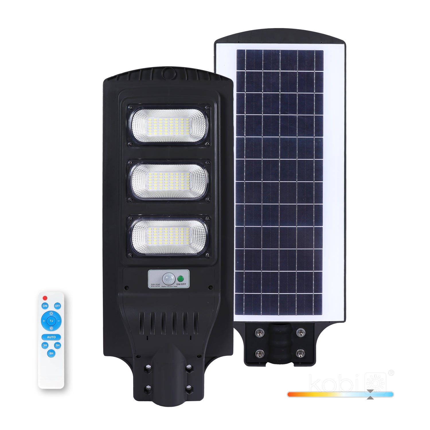 Street light with motion sensor Solar LED URBI 8W 6500K IP54 LED2B