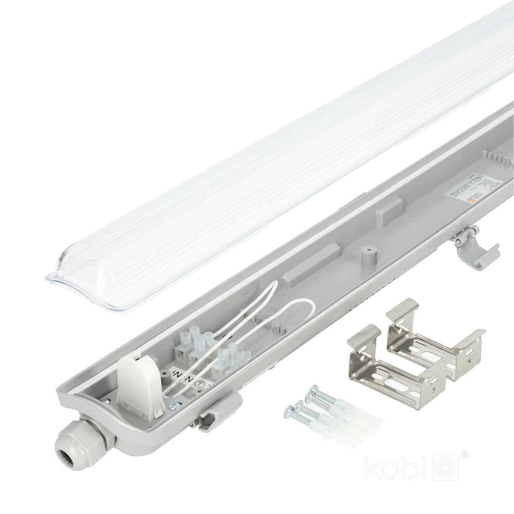 Waterproof fixture HERMETIC 1x60 IP65 Kobi