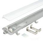 Waterproof fixture HERMETIC 2x60 IP65 Kobi
