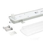 Waterproof fixture HERMIC 2x120 IP65 Kobi
