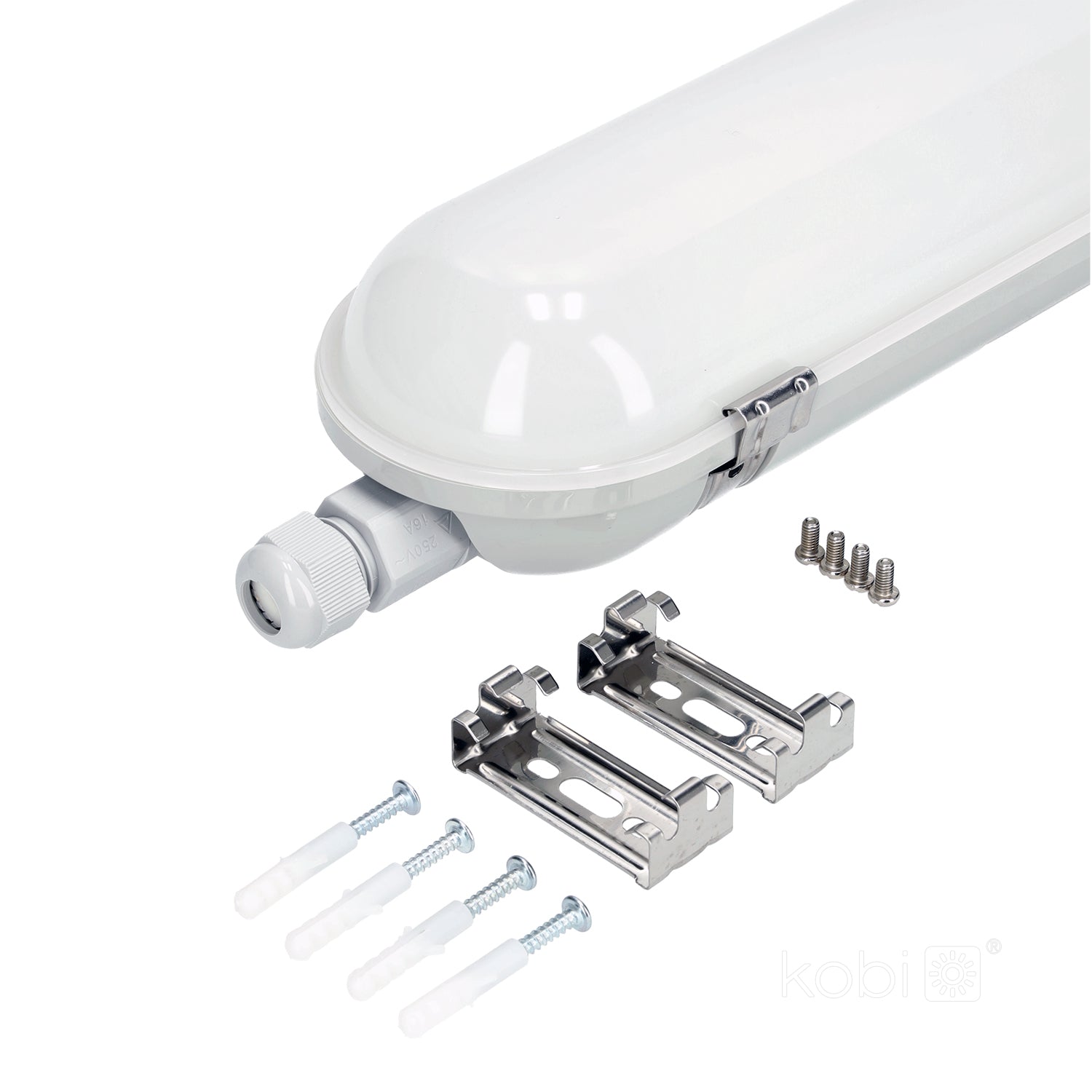 Waterproof fixture LED NEXFORCE1 20W 4000K IP65 Kobi Pro