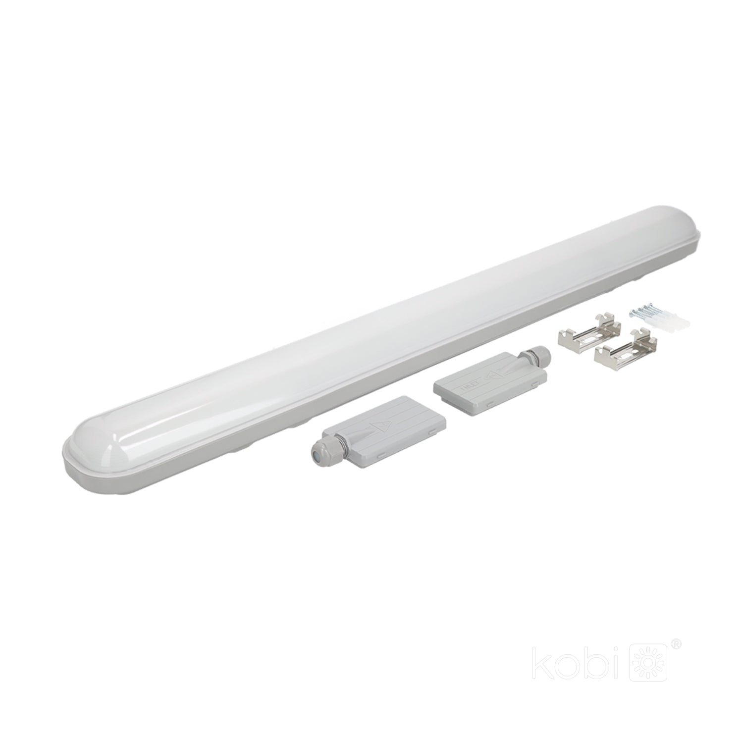 Waterproof linear fixture LED NEGRO 20W 4000K Kobi Premium