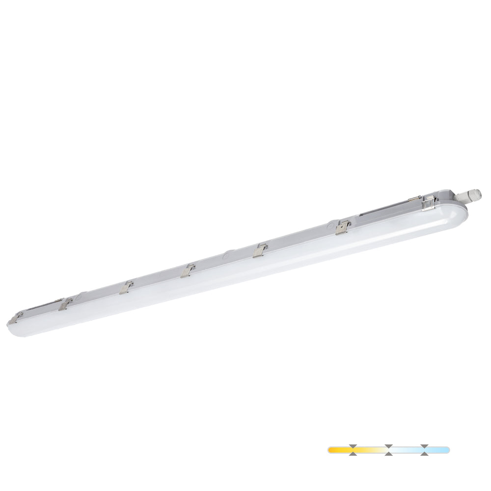 Waterproof linear fixture LED NEXFORCE N2 max. 70W 3CCT DALI Kobi Pro