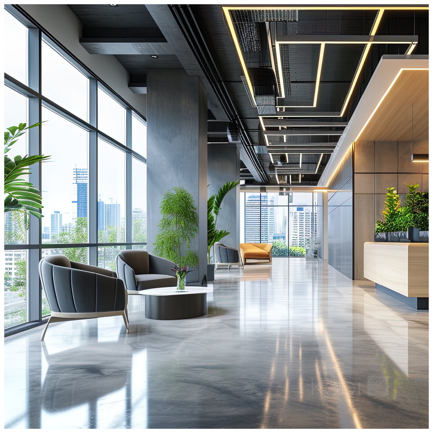 Linear fixture LED KOLINE K2 20-30-40W 3CCT white Kobi Pro