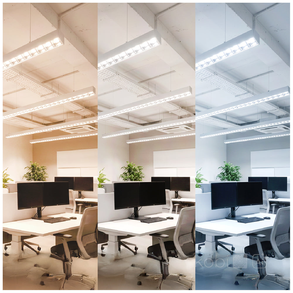 Linear fixture LED KOLINE K2 20-30-40W 3CCT UGR Go back