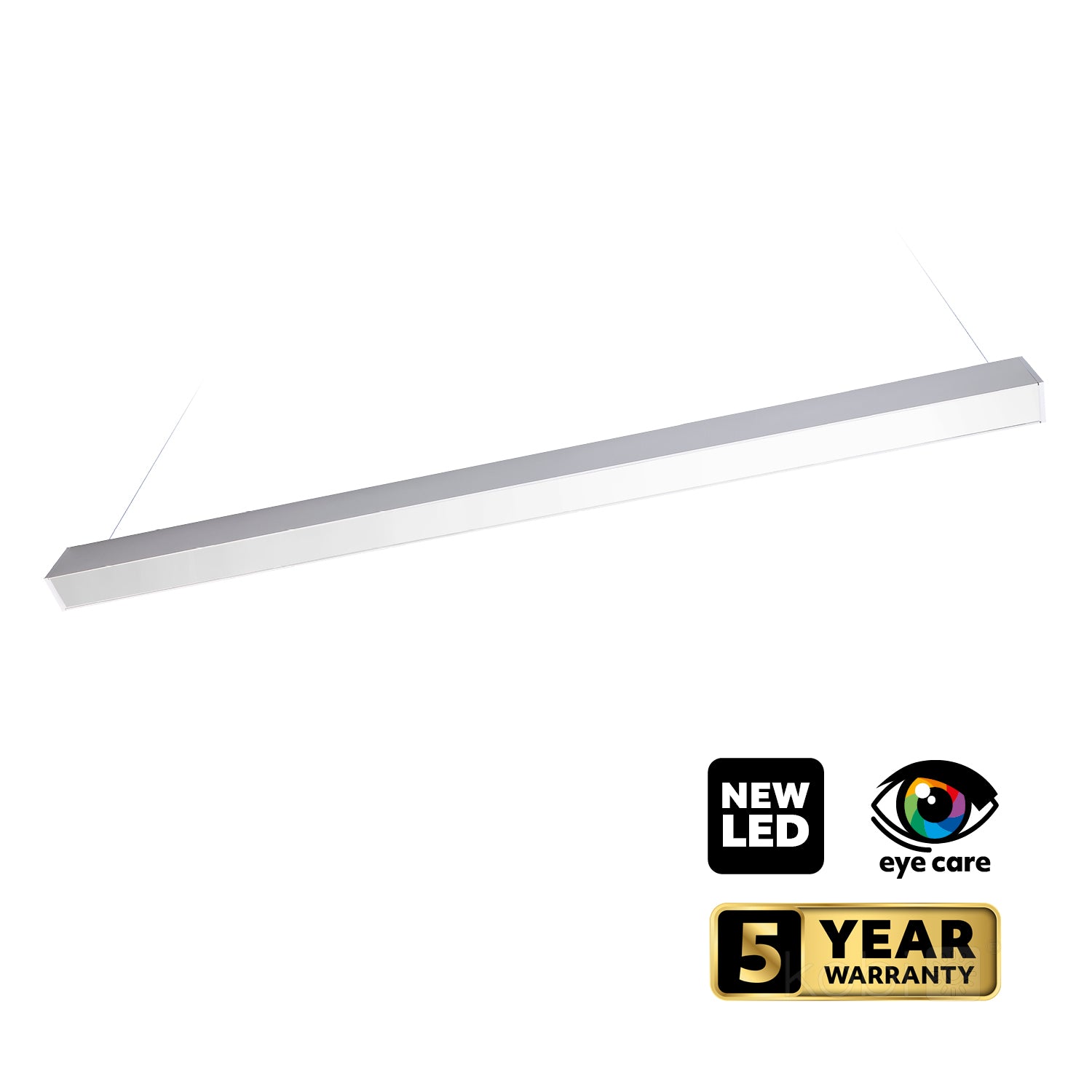 Linear fixture LED KOLINE K2 40W 3CCT white Kobi Pro
