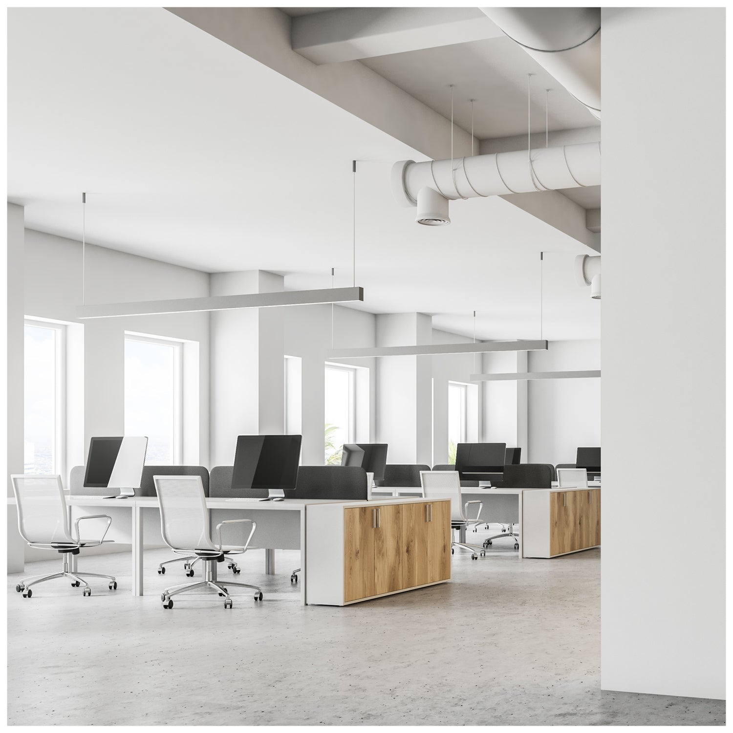 Linear fixture LED KOLINE K2 40W 3CCT white Kobi Pro