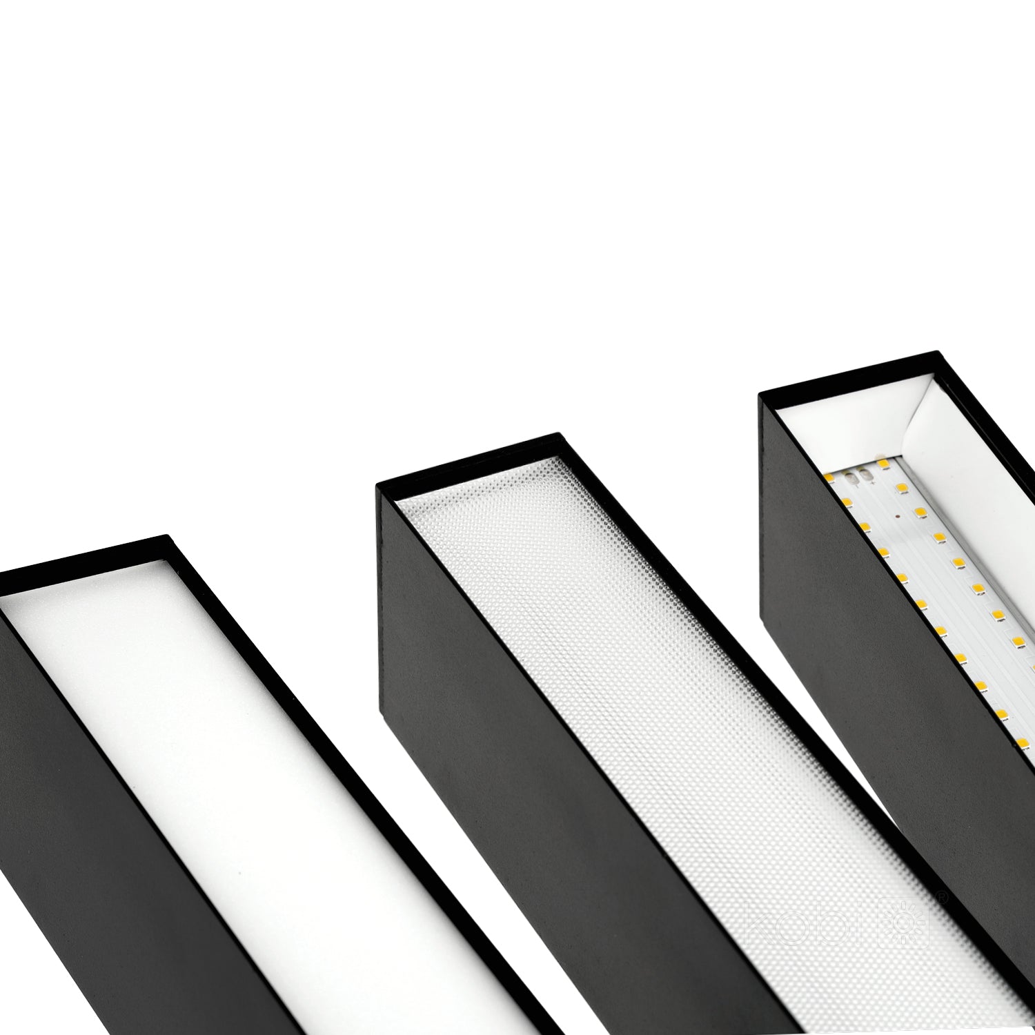 Linear fixture LED KOLINE K1 40W 4000Kblack Kobi Pro