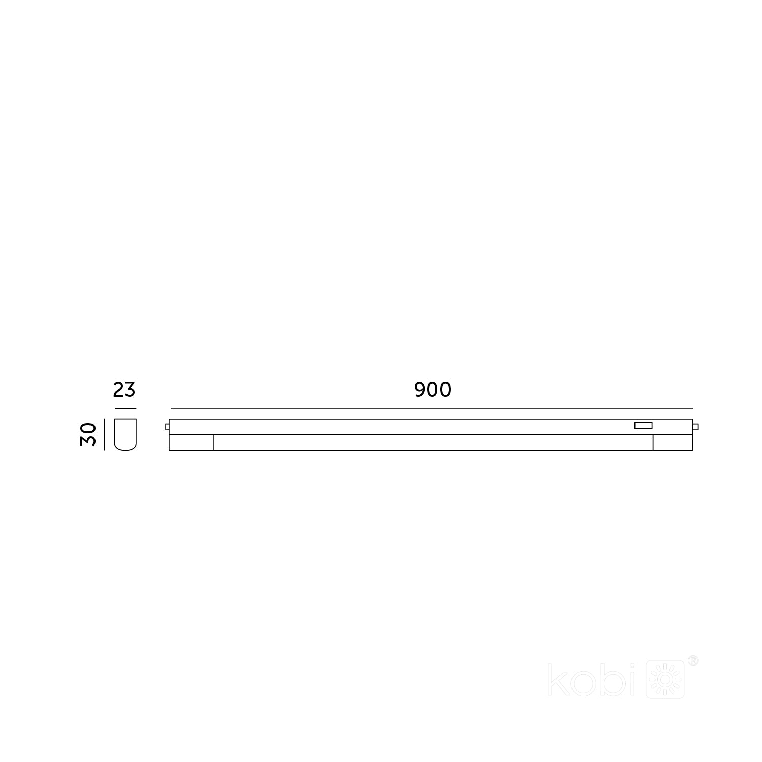 Cabinet light LED WL 12W 3CCT Kobi
