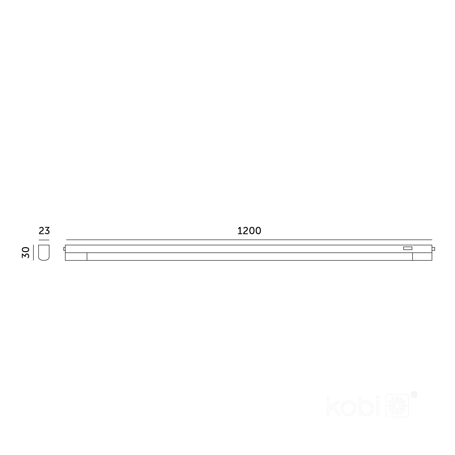 Cabinet light LED WL 16W 3CCT Kobi