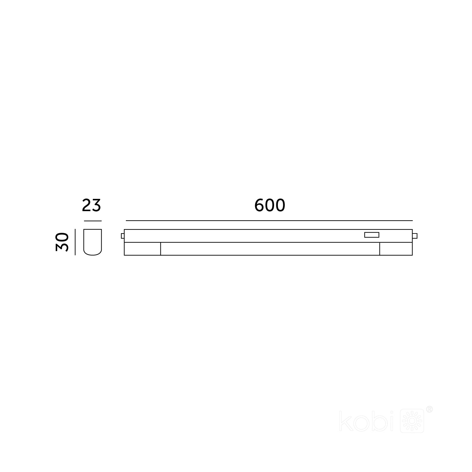 Cabinet light LED WL 8W 3CCT Kobi