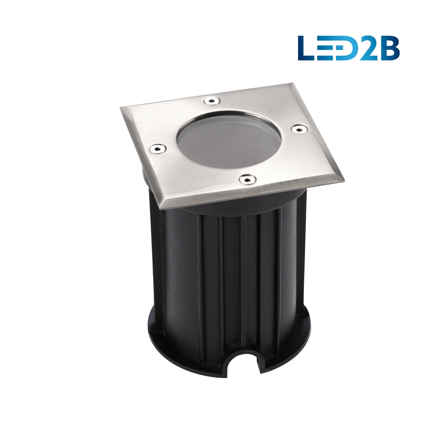 Driveway fixture INGRESS 1xGU10 square IP67 LED2B