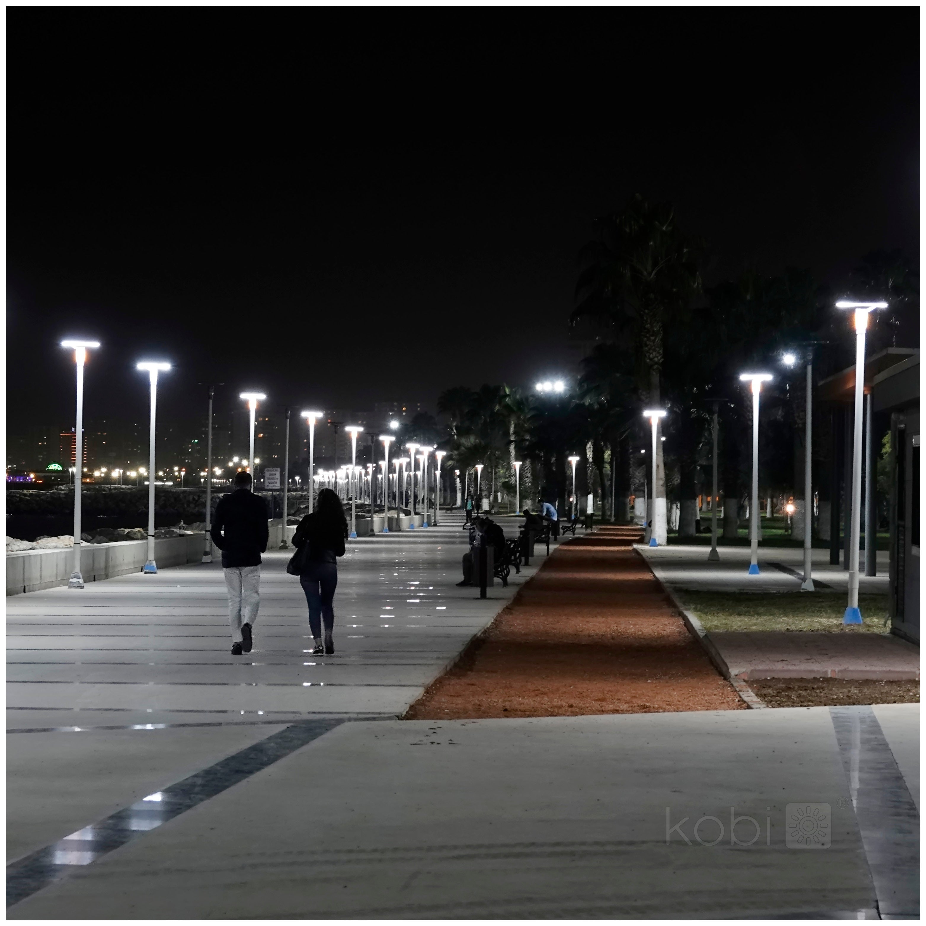 Park light Solar LED LUVIA 15W 6500K IP54 LED2B