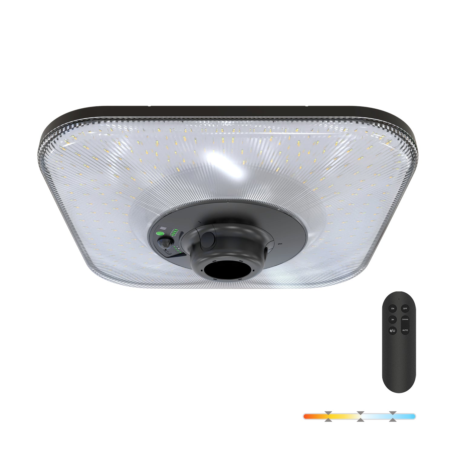 Park light Solar LED SOLSUMI SQUARE 25W 3CCT IP54 Kobi Premium