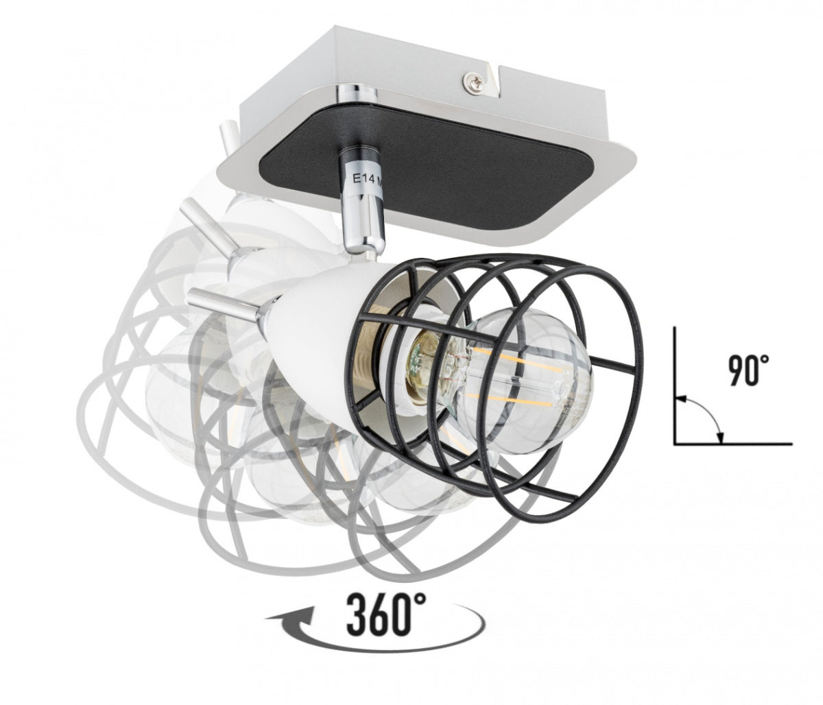Ceiling lamp 1FL. SKY 1500