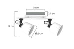 Ceiling lamp 2FL. PAKOS 1112