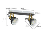 Ceiling lamp 2FL. PIXI 1402