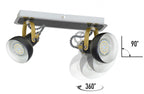 Ceiling lamp 2FL. PIXI 1402