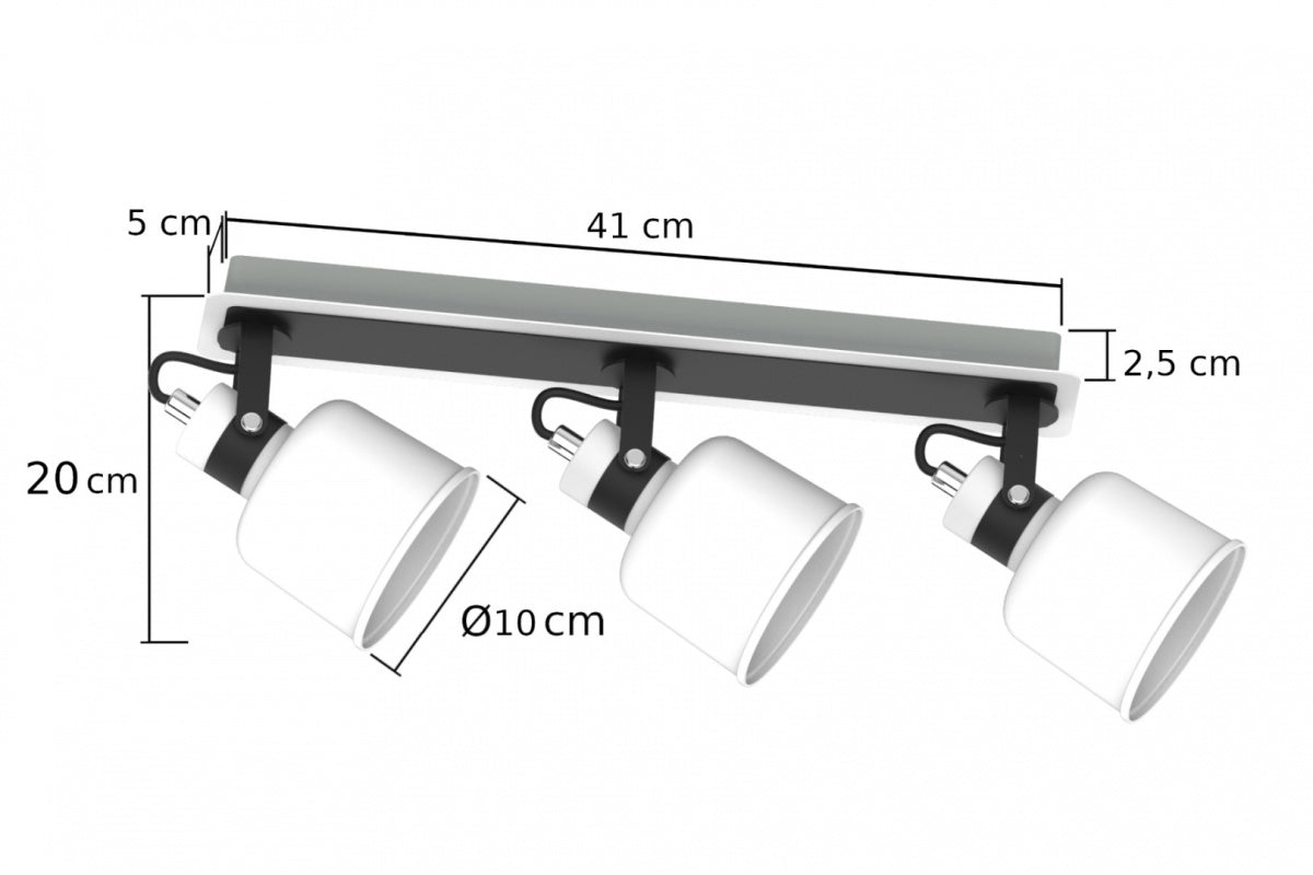 Ceiling lamp 3FL. PAKOS 1103