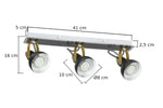 Ceiling lamp 3FL. PIXI 1403