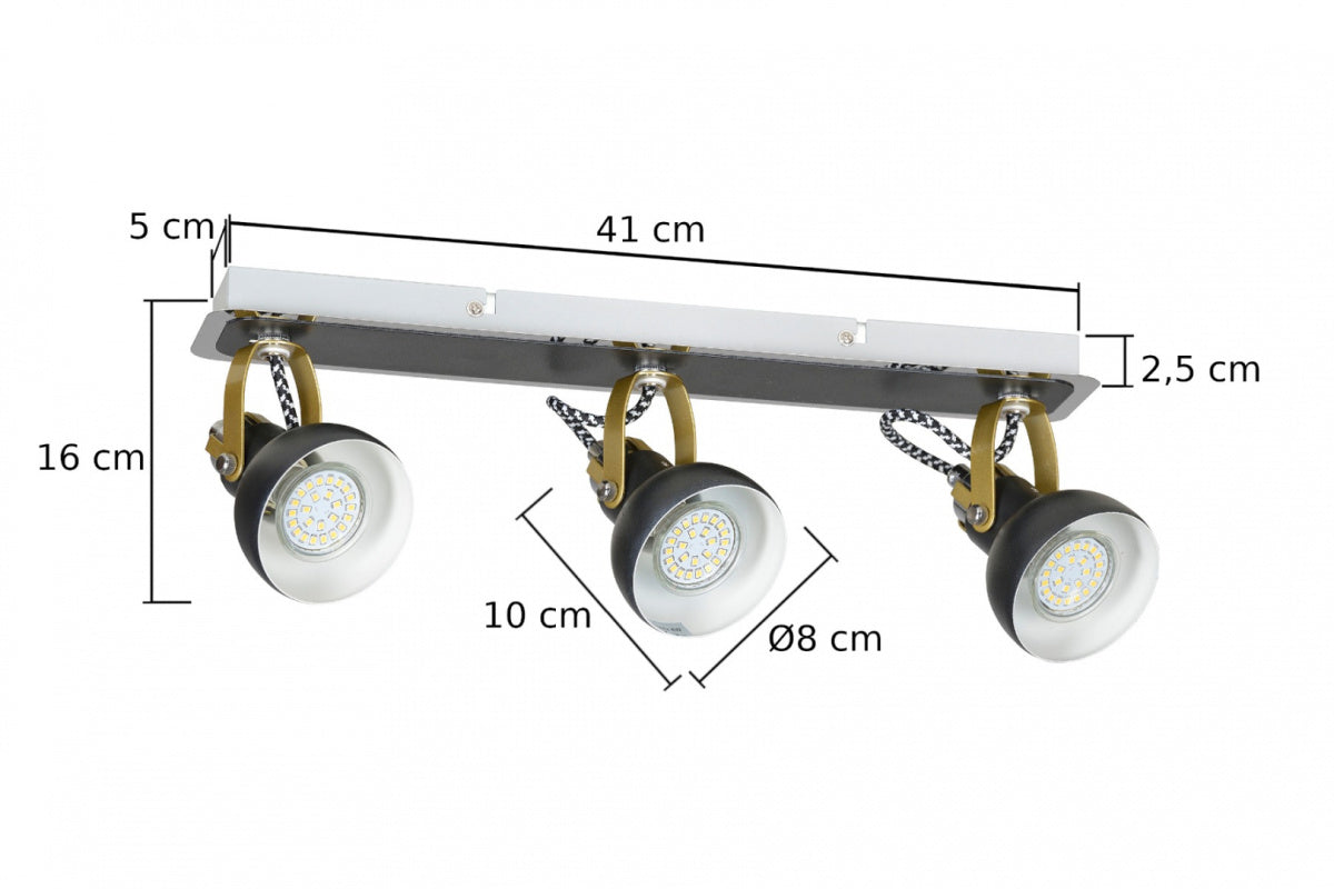 Ceiling lamp 3FL. PIXI 1403