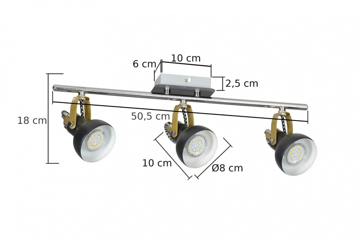 Ceiling lamp 3FL. PIXI 1423